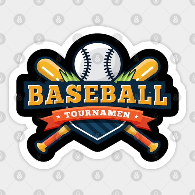 Baseball Sticker by Brainable ART